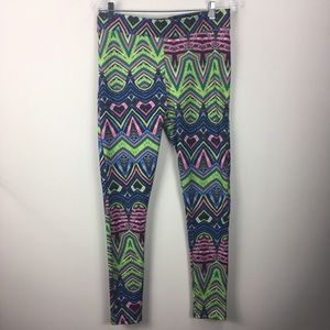 Topshop Multi Color Leggings US 12